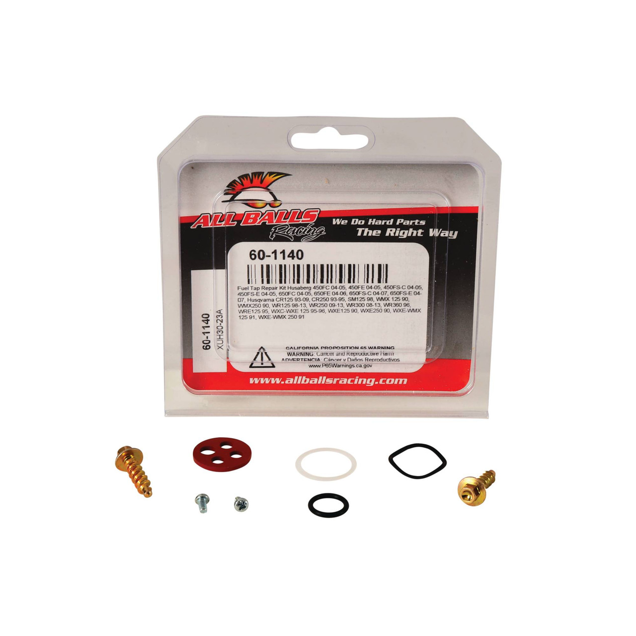 All Balls Fuel Tap Repair Kit 60-1140 for Husqvarna SM 125 98, WMX