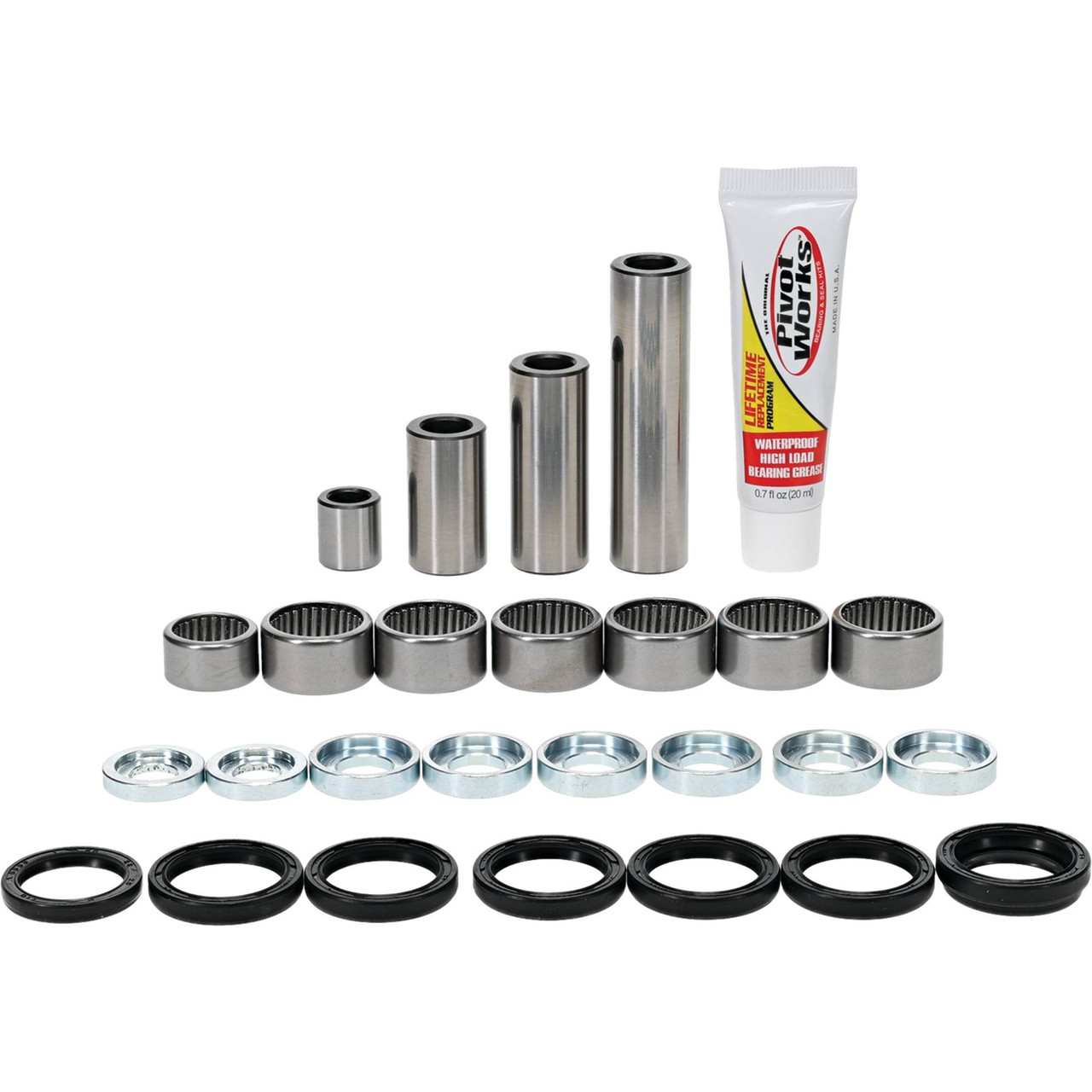 Pivot Works Linkage Rebuild Kit PWLK-S49-000 for Suzuki RMX 450 Pivot Works Linkage Rebuild Kit PWLK-S49-000 for Suzuki RMX 450