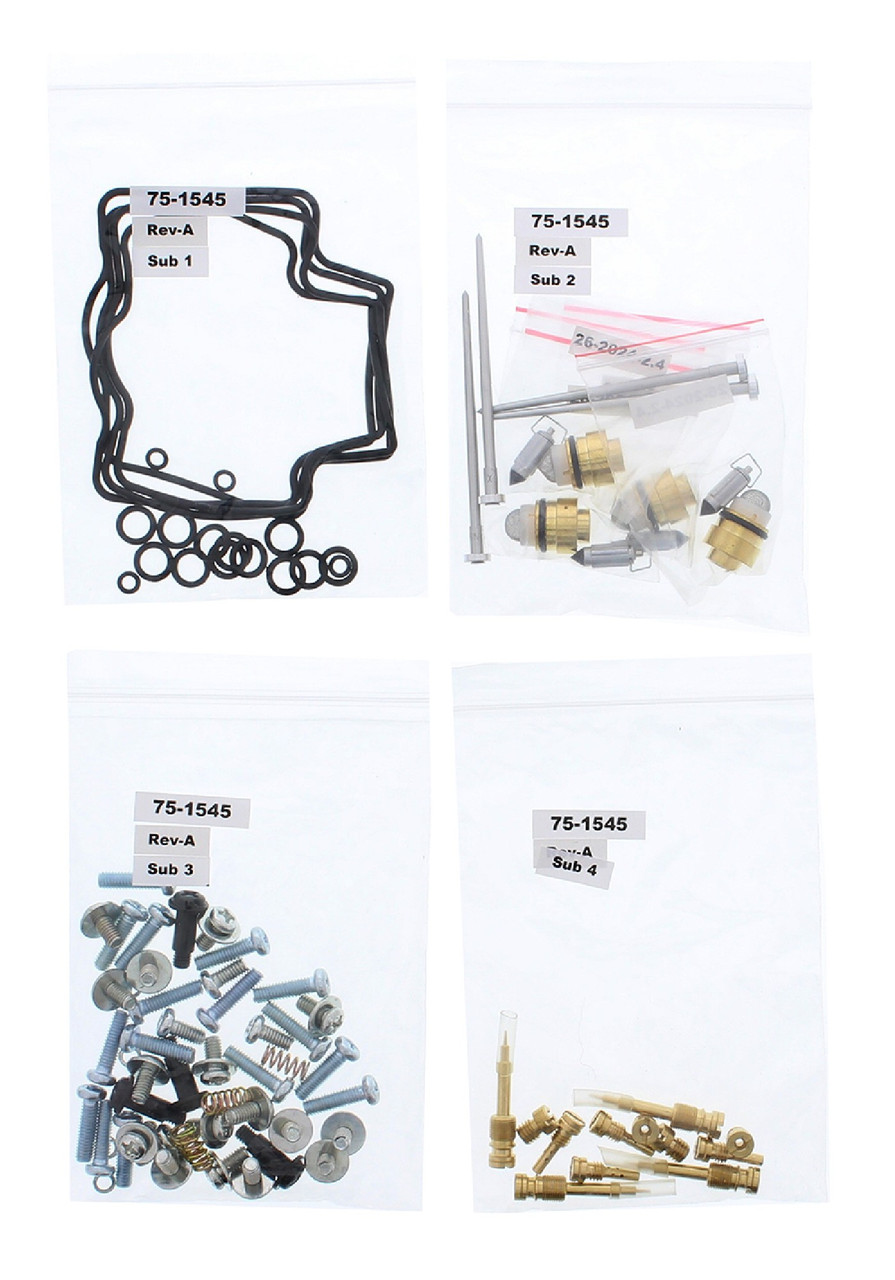 euro 修理品 All Balls Carburetor Rebuild Kit 26-1719 for Kawasaki ZX 11 Ninja