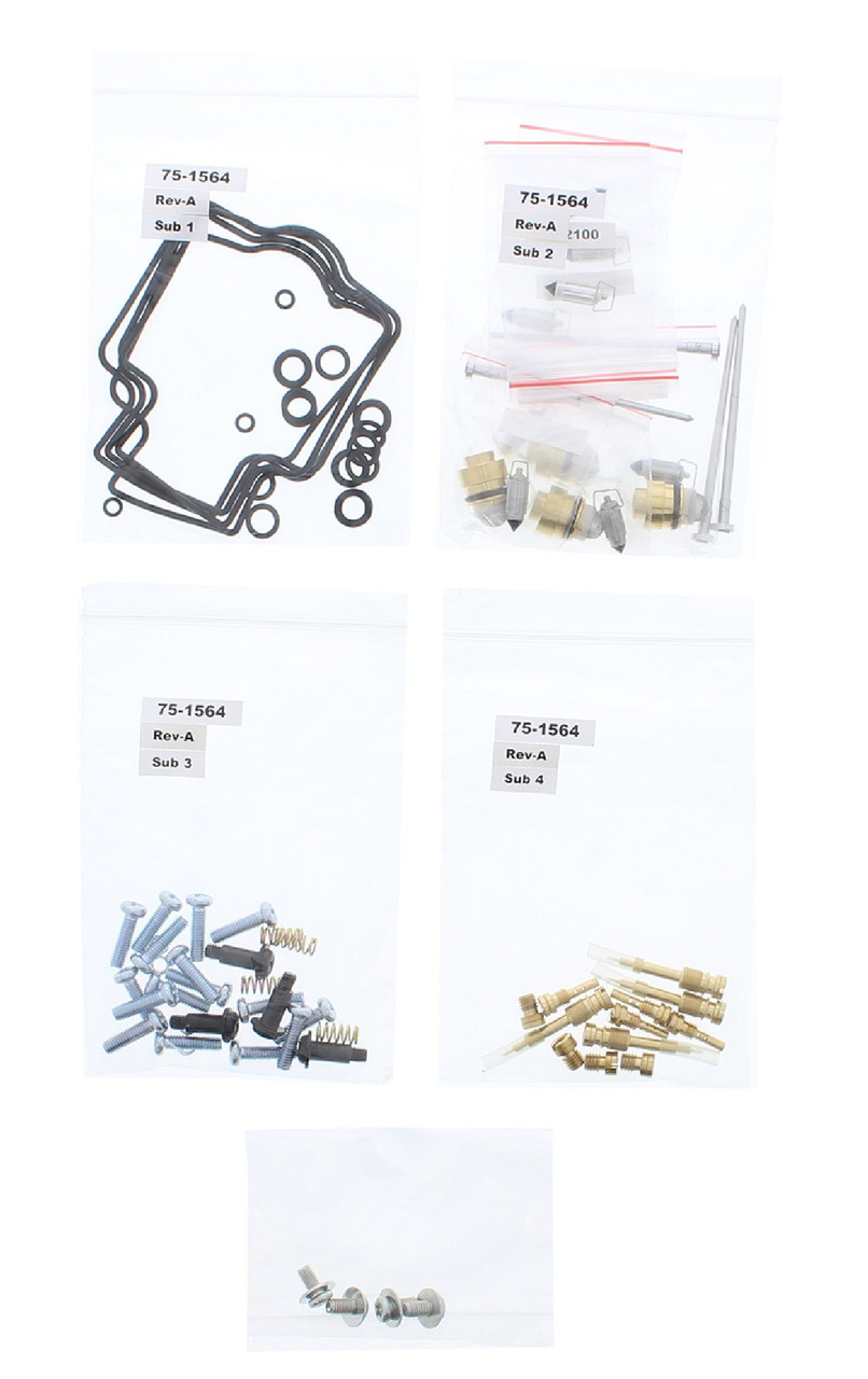A  All Balls Carburetor Rebuild Kit 26-1718 for Kawasaki ZZR