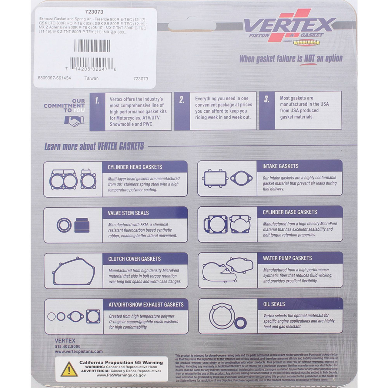 に Exhaust Gasket Kit For Ski-Doo Freeride 800R ETEC, GSX LTD 800R