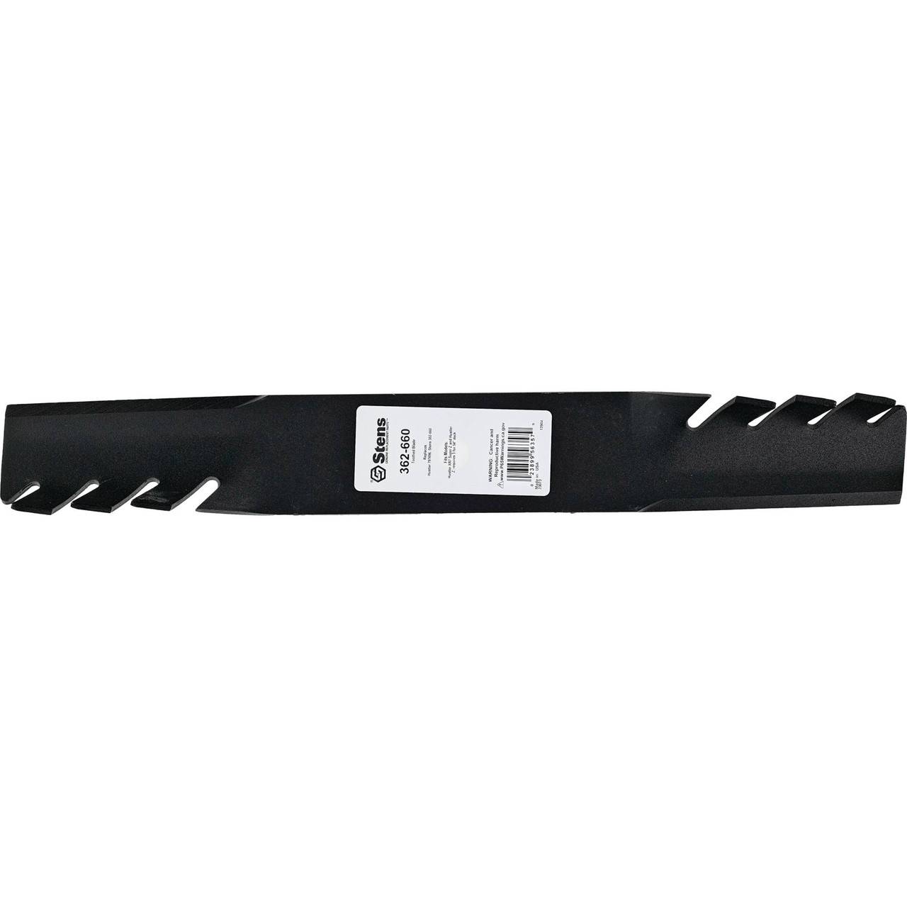 Toothed Blade For Hustler XR7 Super Z and Hustler Z Mowers; 362-660