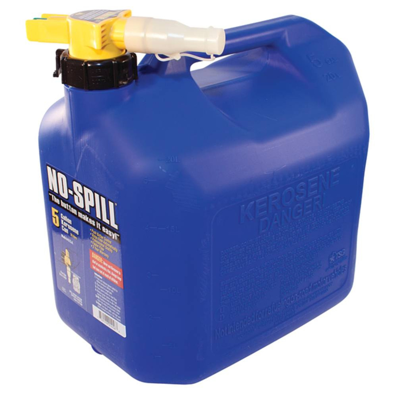 Stens 5 Gallon Kerosene Can 01456 765-106 for No-Spill 1456 - DB