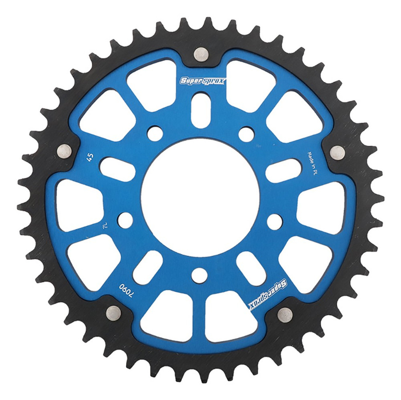 Supersprox Stealth Sprocket Blue 45T - Aftermarket Wheels BST 530