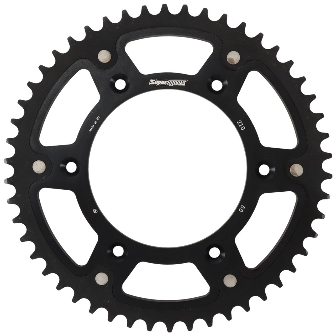 Supersprox Stealth Sprocket Black 50T-RST-210-50-BLK - Honda