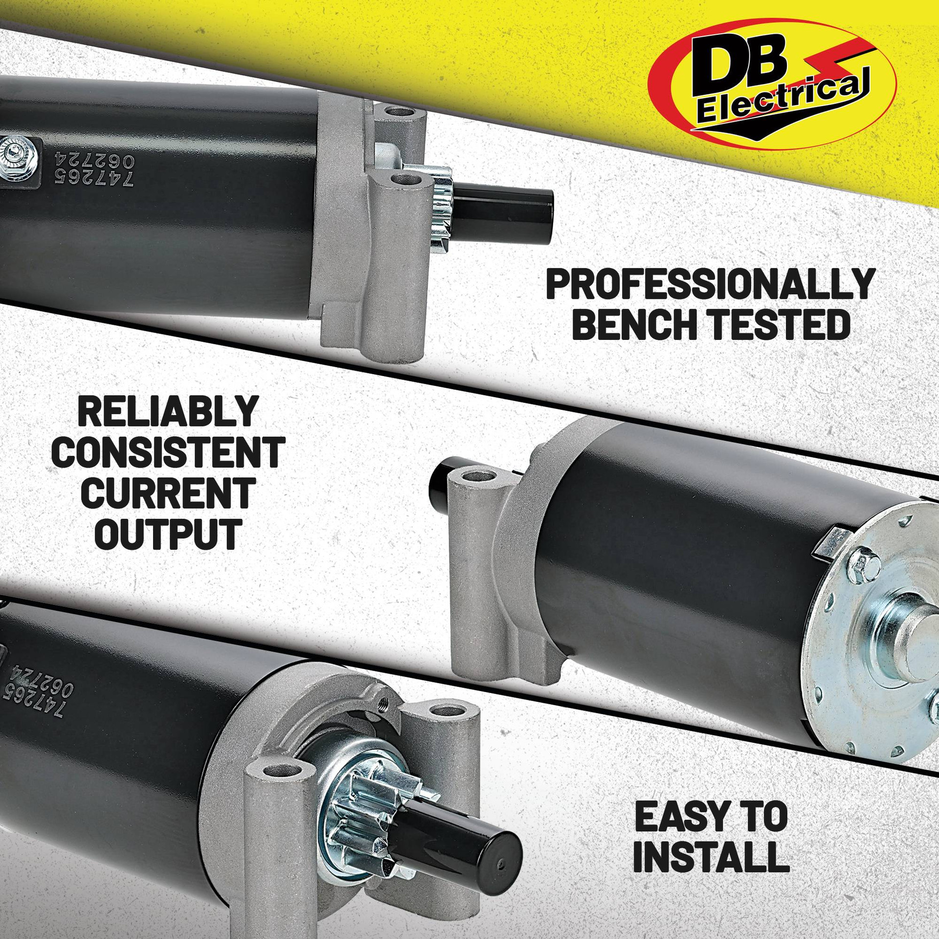 Démarreur électrique 12V 9 Dents Pour Tondeuses Courage Twin & Série 7000 – Compatible SV710-SV840, KT715-KT745 - 10