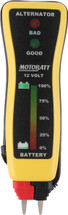 MotoBatt MBVM Pocket Voltmeter Tester for 12V Battery and Charging Sys