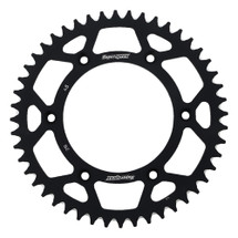 Supersprox Black Aluminum Sprocket, 48T, Chain Size 520, RAL-210-48-BLK