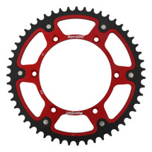Supersprox - Steel & Aluminum Red Stealth sprocket, 51T, Chain Size 520, RST-1512-51-RED