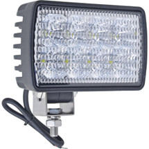 J&N Work Light, 12/24V, LED, 1,800 Lumens, White, 2" x 5", Flood