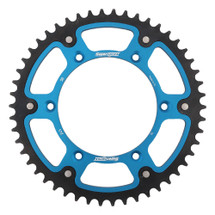 Supersprox - Steel & Aluminum Blue Stealth sprocket, 50T, Chain Size 520, RST-245-50-BLU