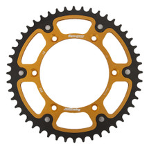 Supersprox - Steel & Aluminum Gold Stealth sprocket, 48T, Chain Size 520, RST-808-48-GLD