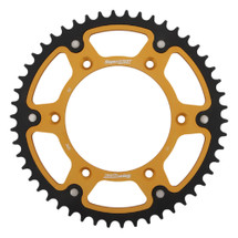 Supersprox - Steel & Aluminum Gold Stealth sprocket, 50T, Chain Size 520, RST-990-50-GLD