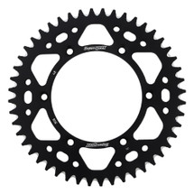 Supersprox Black Aluminum Sprocket, 48T, Chain Size 520, RAL-808-48-BLK