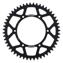 Supersprox Black Aluminum Sprocket, 51T, Chain Size 520, RAL-245-51-BLK