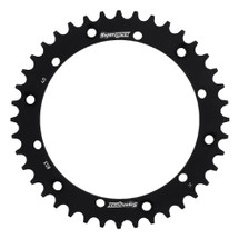 Supersprox Black Aluminum Sprocket, 40T, Chain Size 520, RAL-853-40-BLK