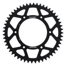 Supersprox Black Aluminum Sprocket, 52T, Chain Size 520, RAL-210-52-BLK