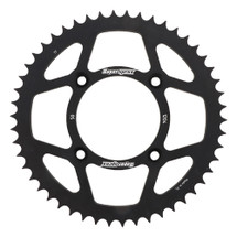 Supersprox Black Aluminum Sprocket, 50T, Chain Size 428, RAL-1204-50-BLK