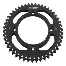 Supersprox Black Aluminum Sprocket, 47T, Chain Size 428, RAL-998-47-BLK