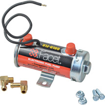 Cylindrical Solid State Fuel Pump Kit 12V, 4-5.5PSI, 24" Min Dry Lift 36 GPH