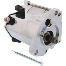 All Balls Big Twin Starter - 1.4kw - Chrome 80-1002 for Harley FLHPI Police 03