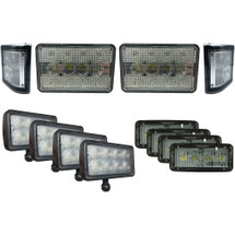 LED Light Kit For John Deere 7200, 7210, 7400, 7410, 7510 12-24 Volt; JDKIT-9