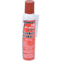 49272 Dynatex Red Silicone RTV Gasket Maker for Universal