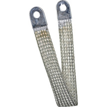 Ground Strap 12.96" Length, 3/8" ID Flat Eyelet Terminal Size; 600-04012