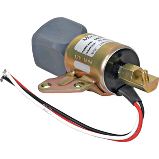 12V Shut Down Solenoid - Kubota D1005 17208-60015, 17208-60016