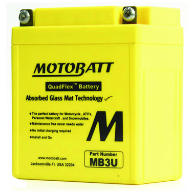Motobatt MB3U 3.8Ah Battery