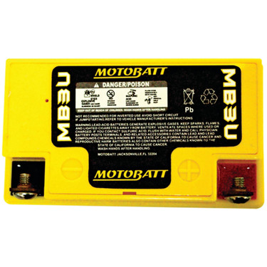 Motobatt MB9U 11Ah Battery - Bsa 250, 350, 400, 441, 500 (12V)