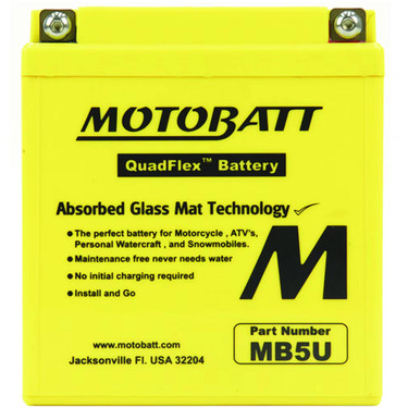 Motobatt MB5U 7Ah Battery