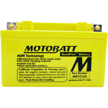 Motobatt MBTZ10S 8.6Ah Battery