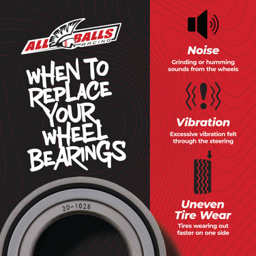 All Balls Wheel Bearing for Arctic Cat Kawasaki Yamaha CFMOTO