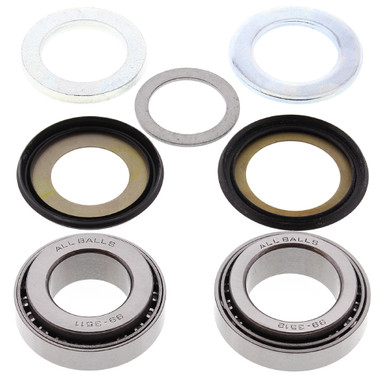 All Balls Steering Stem Bearing Seal Kit for Honda 22-1011