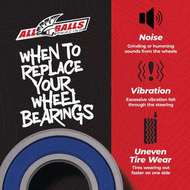 All Balls Wheel Bearing Seal Kit for Yamaha 25-1542