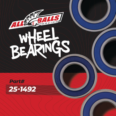 All Balls Wheel Bearing Kit for Honda 25-1492