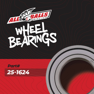 All Balls Wheel Bearing Kit Rear for Honda TRX420 FA IRS 2009-2017, 25-1624