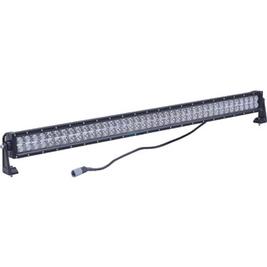 J&N Bar Light, 12/24V, LED, 6,800 Lumens, White, 41.5", Spot/Flood, Black Housing