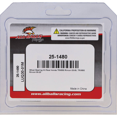 All Balls Wheel Bearing Seal Kit for Honda