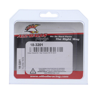 All Balls Rear Caliper Rebuild Kit 18-3201 for Yamaha YZF-R1 1998-2001