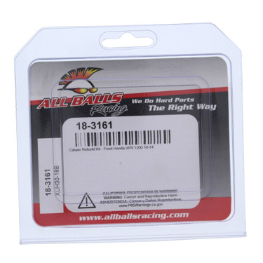All Balls Front Caliper Rebuild Kit 18-3161 for Honda VFR 1200 F 2010-2014