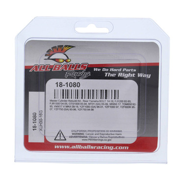 All Balls Rear Master Cylinder Rebuild Kit 18-1080 for Yamaha Bolt 2014-2018