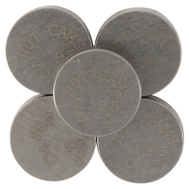 Hot Cams 5 Pack 7.48mm x 2.95mm Valve Shim Kits for Honda 5PK748295