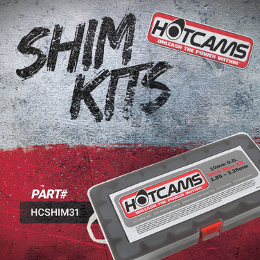 himamページ Hot Cams 1.85-3.25mm Complete Shim kit - KTM HCSHIM31 | DBE