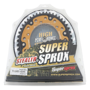 Supersprox - Steel & Aluminum Gold Stealth sprocket, 45T, Chain Size 520, RST-990-45-GLD