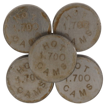 Hot Cams 1.70mm 5 piece Shim Refill for Honda Kawasaki Suzuki Yamaha 0926-1312