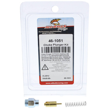 All Balls Choke Plunger Kit 46-1051 for Polaris Hawkeye 400 HO 2x4 11 12 13