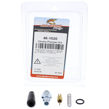 All Balls Choke Plunger Kit 46-1020 for Suzuki ALT-125 1984-1986, LT-F160 1991-2001