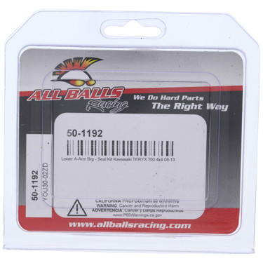 All Balls A-Arm Kit 50-1192 for Kawasaki Teryx 750 4x4 2008-2013